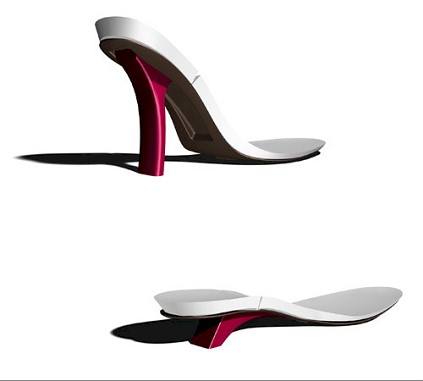 collapsible high heels