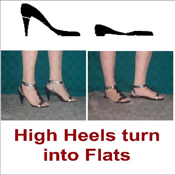 Convertible high heels – fact or 