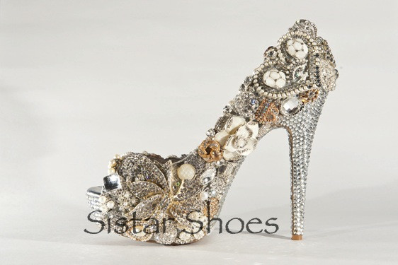 bling high heels