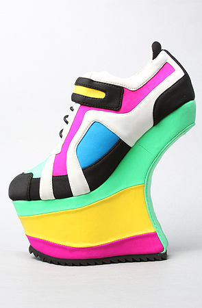 high heel sneakers