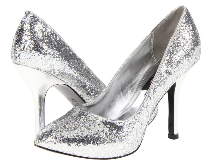 Silver high heels – get the look for less – High Heels Daily