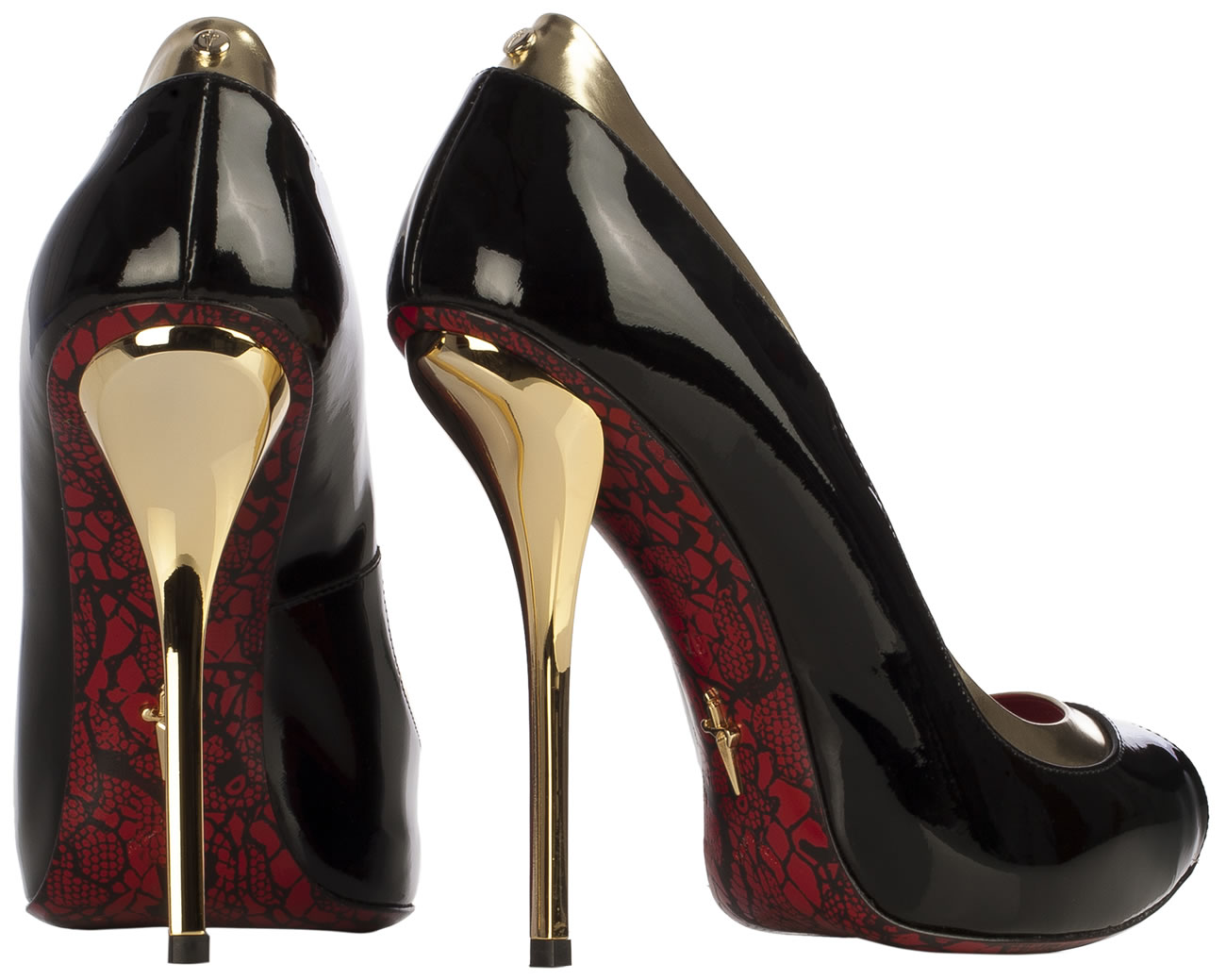 Two sexy blade high heels that make the 