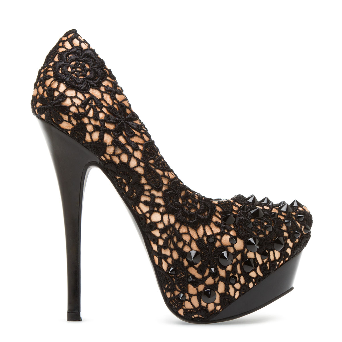 Crocheted high heels from ShoeDazzle 