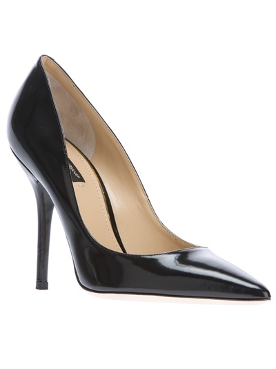 dolce & gabbana patent leather pumps