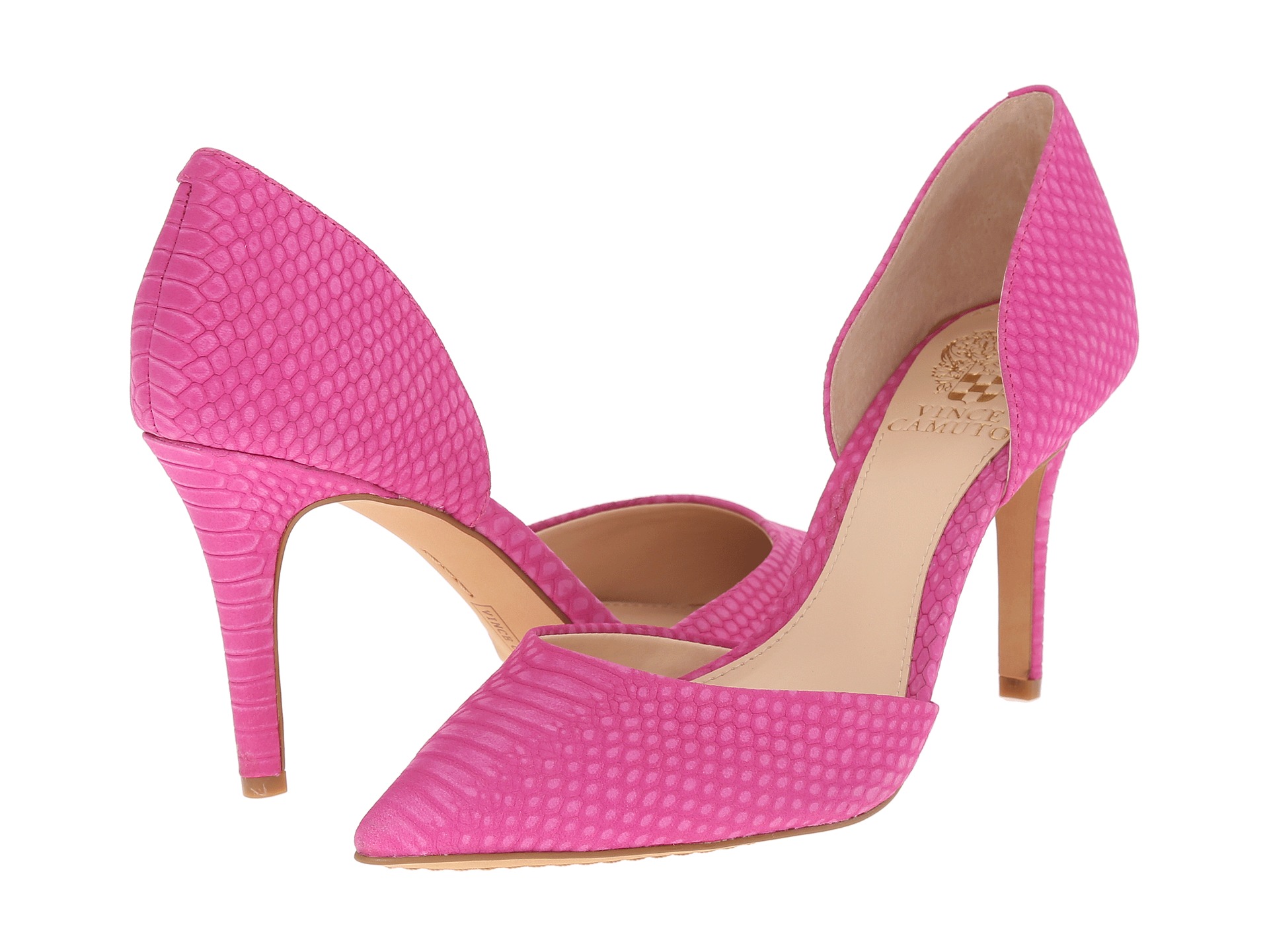 vince camuto pink heels