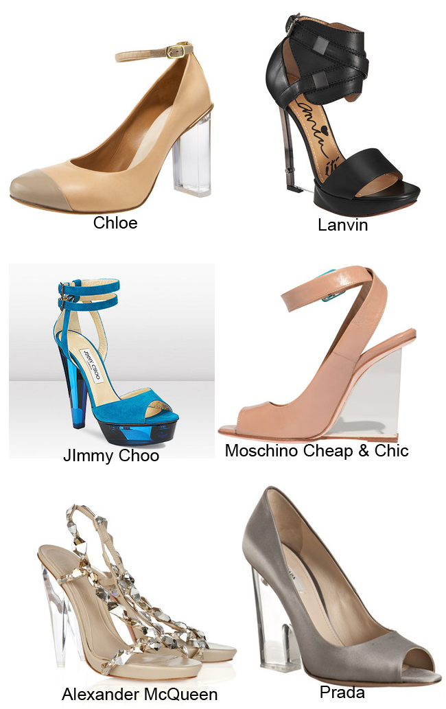 Hot or Not? Lucite Heels – High heels daily