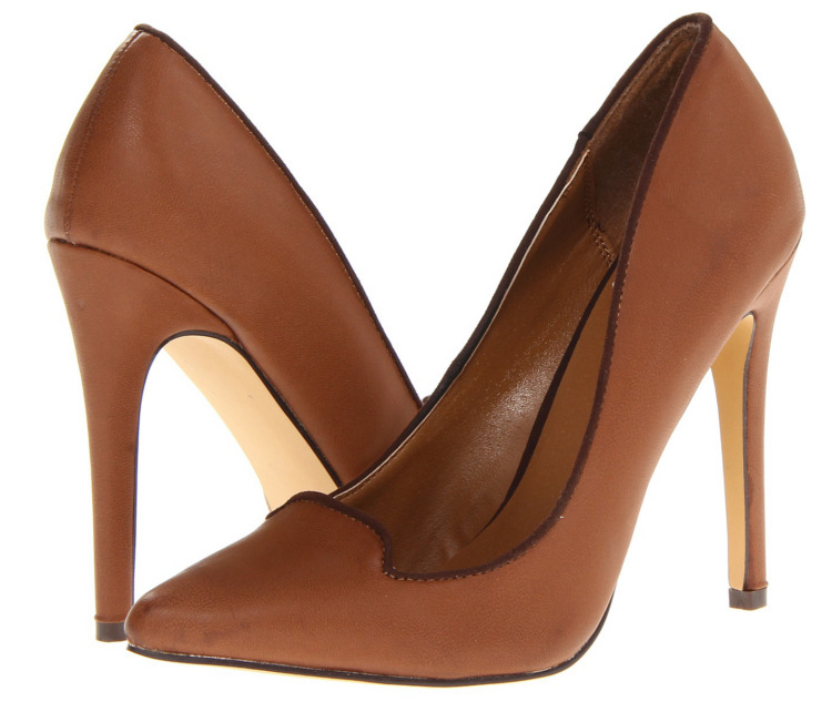 Cognac coloured high heels are only $55 – High heels daily