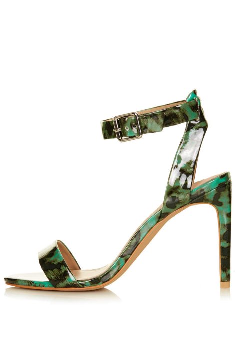 Green High heels