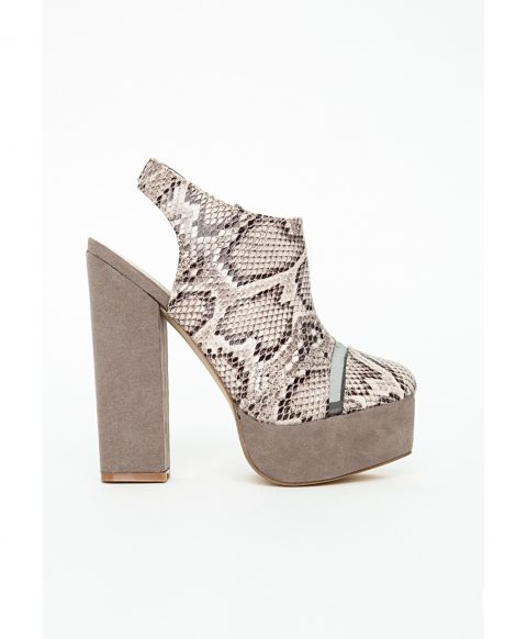 Snakeskin Boots by Missguided