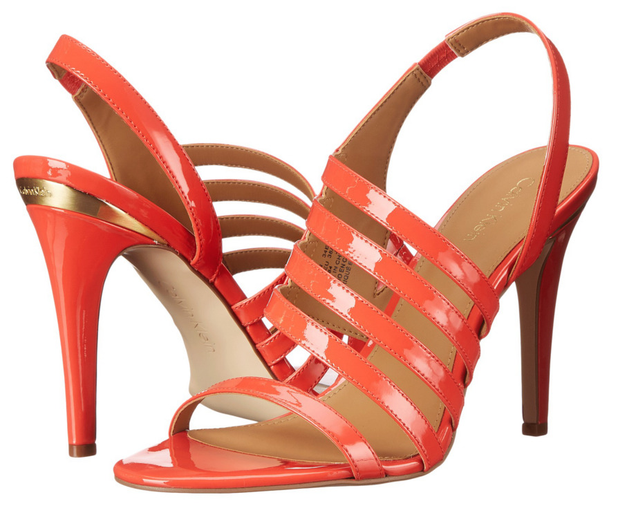 Smart new slingback sandals from Calvin Klein - High heels daily