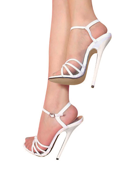 Buy Silver Embellished Spara Platform Heels by Tiesta Online at Aza  Fashions.